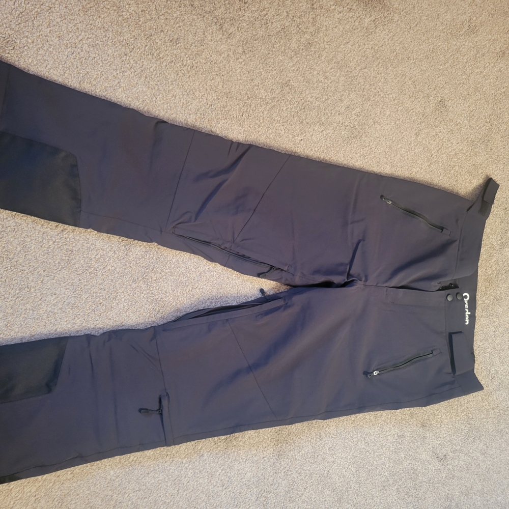 Orsden Men’s Snow Pants – Size Large (L) – Black